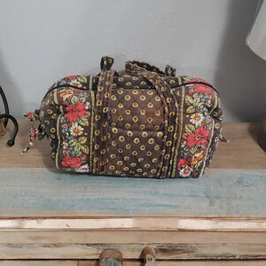 Vera Bradley vintage quilted, retired pattern shoulder bag/tote